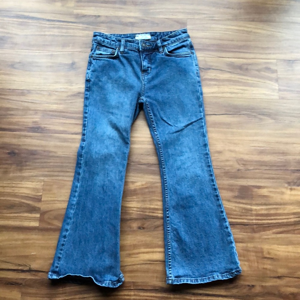Free People Womens Flare Jeans